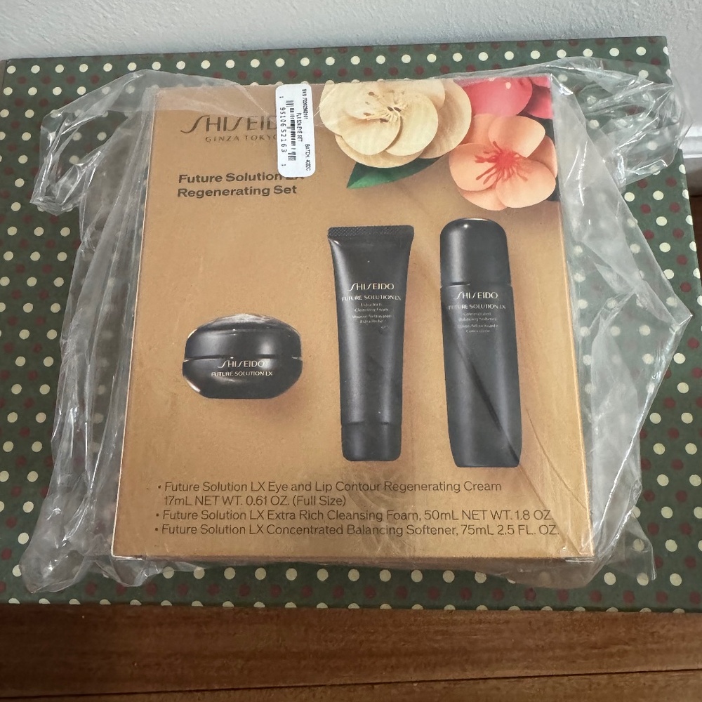 Brand new Shiseido future solution eye and lip cream